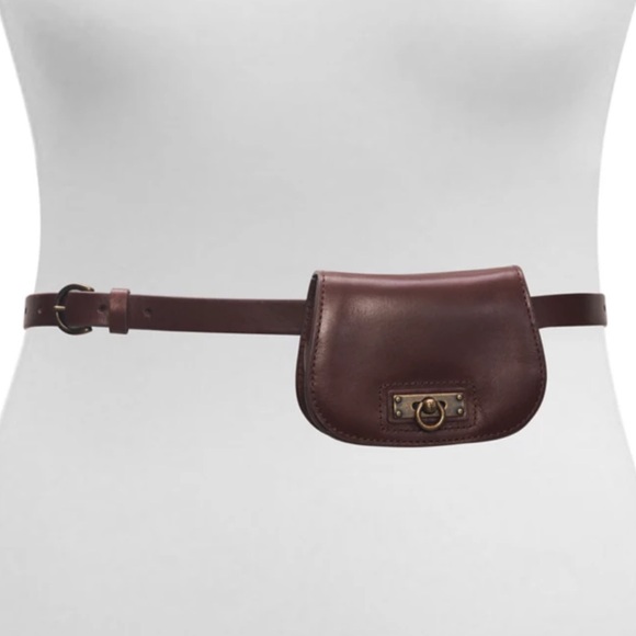 NWT Frye Leather Belt Bag - Picture 1 of 7